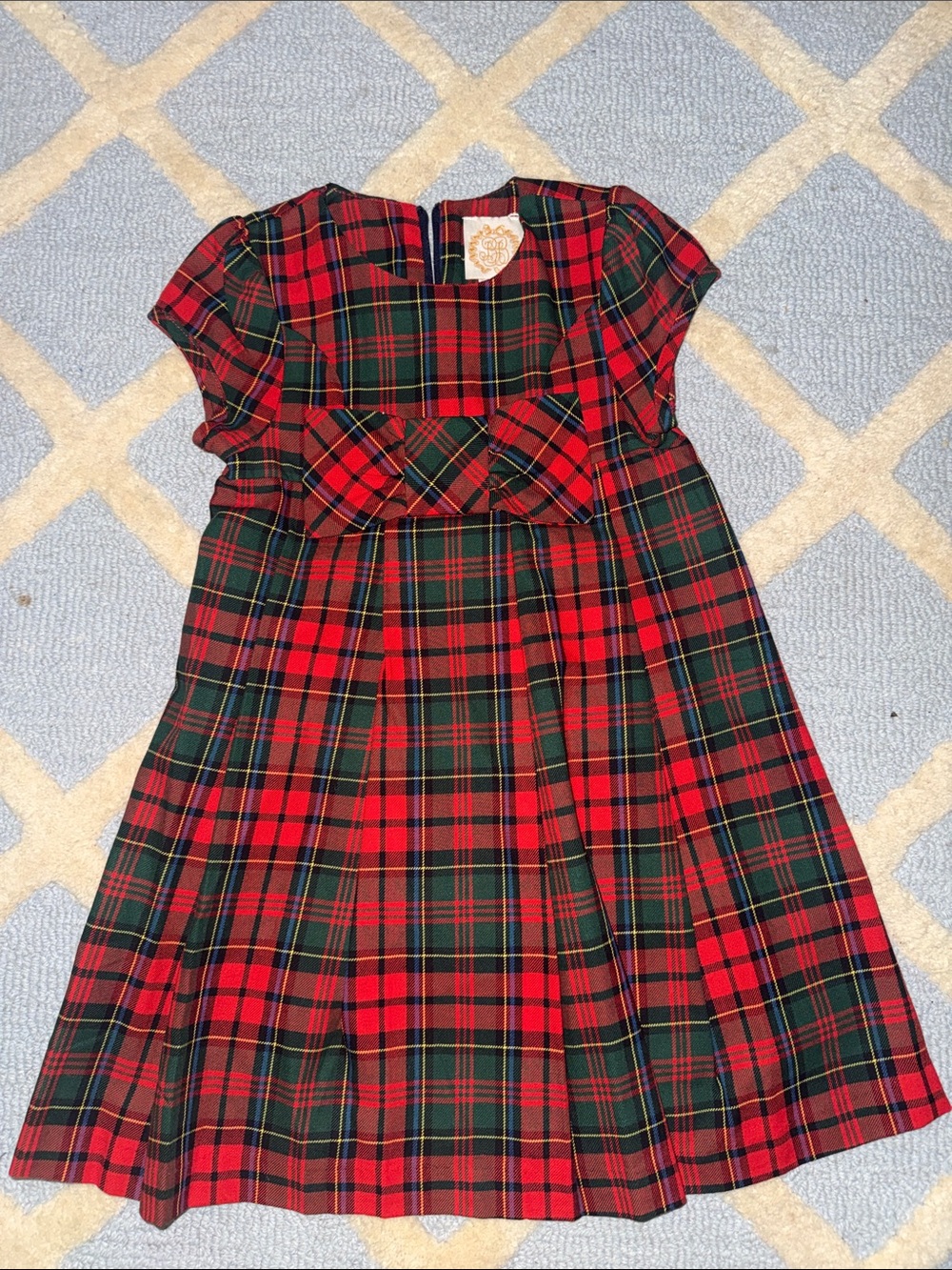 The Beaufort Bonnet Company Darcy Dress, Paces Mill Plaid